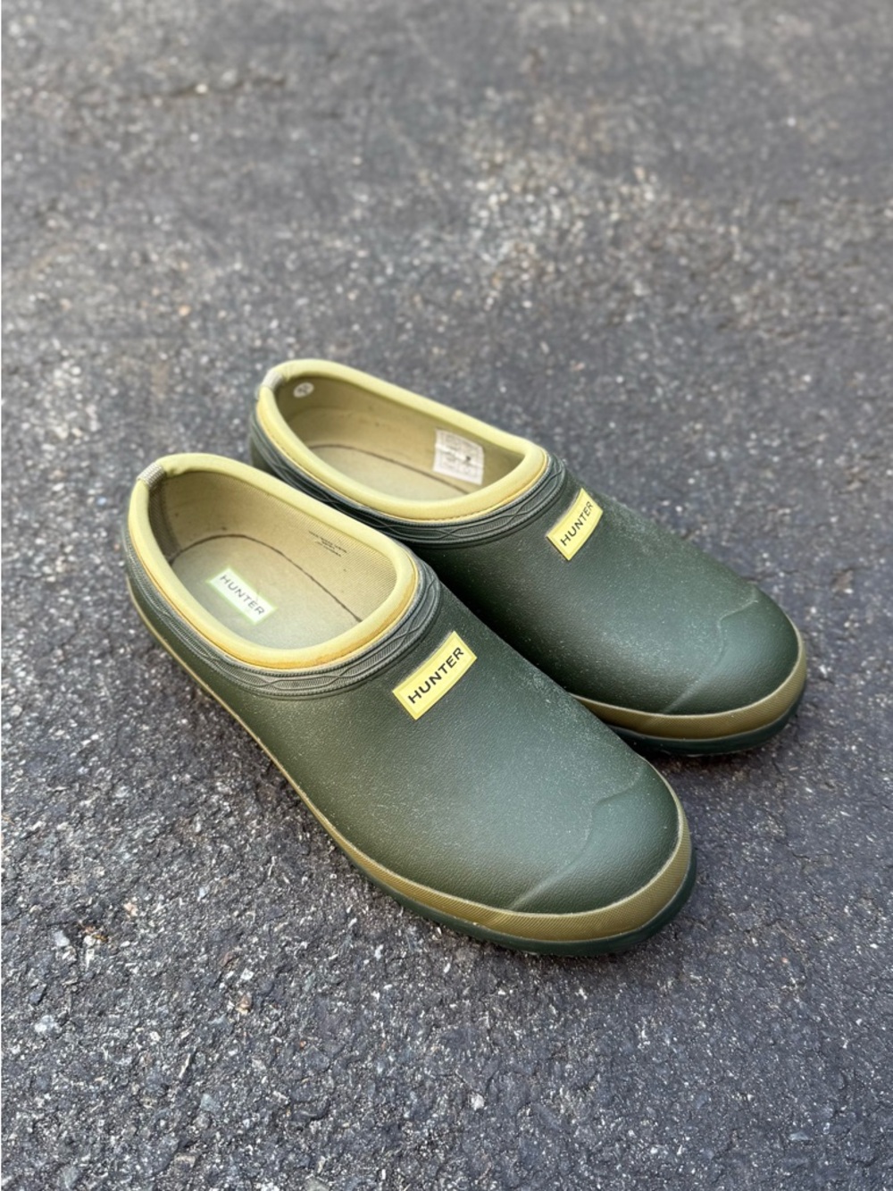 Hunter Women's Gardener Neo Lined Clog size 10